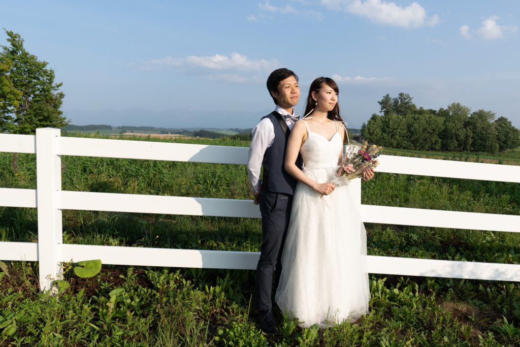 北海道ウエディングロケーション前撮り