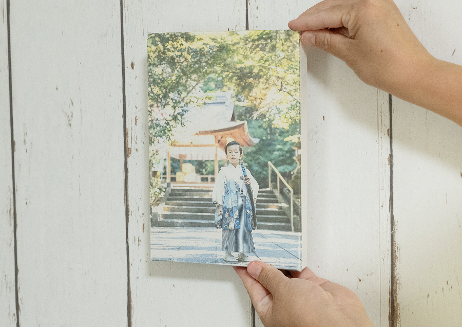 インテリアとして飾れる木製フォトパネル