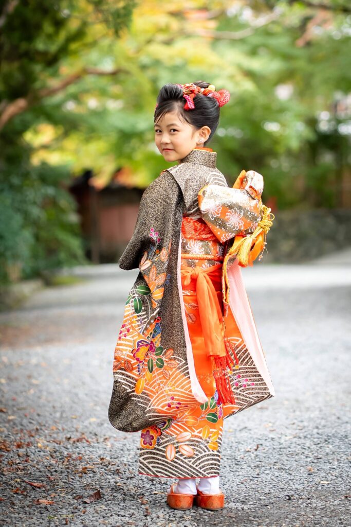 長岡天満宮 七五三 家族撮影　出張撮影