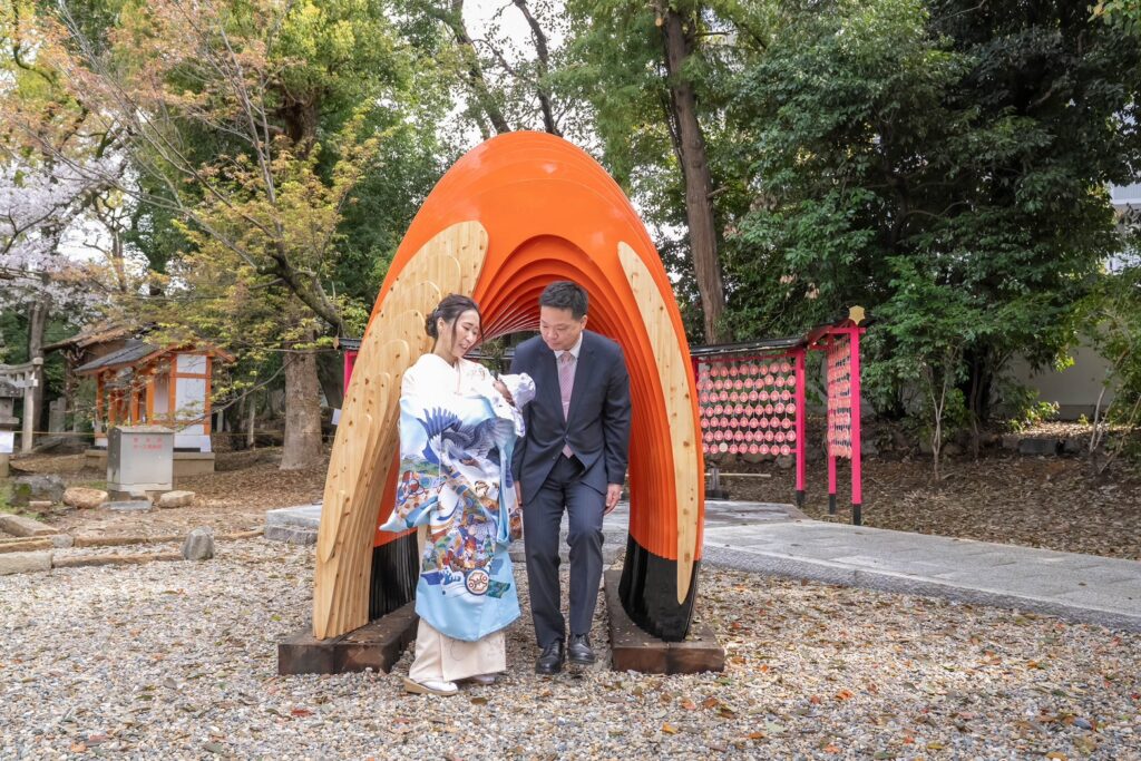 御香宮神社 お宮参り