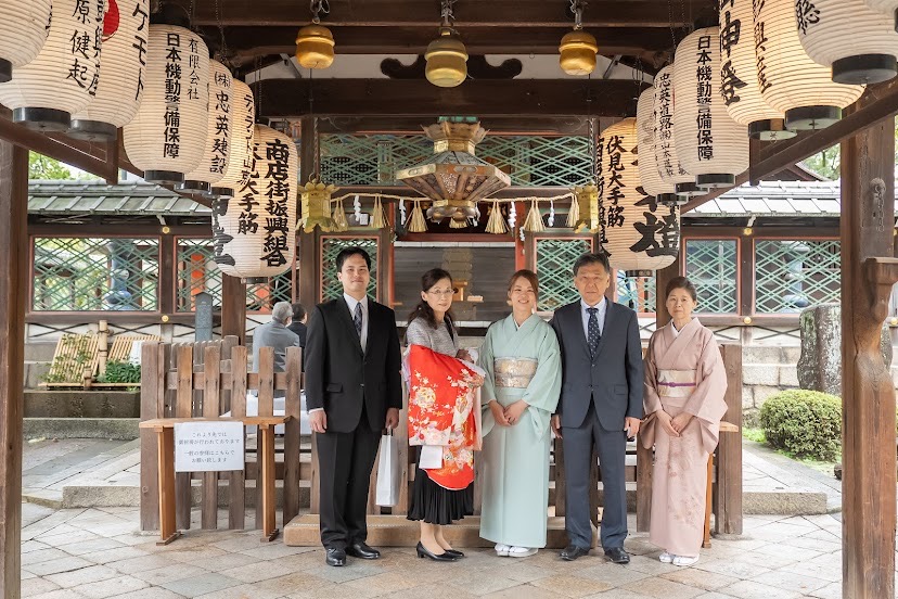 御香宮神社 お宮参り