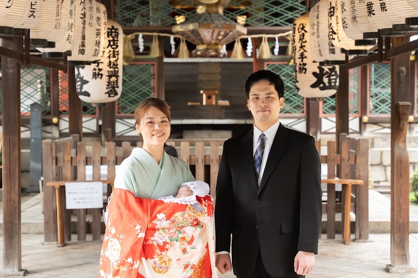 御香宮神社 お宮参り