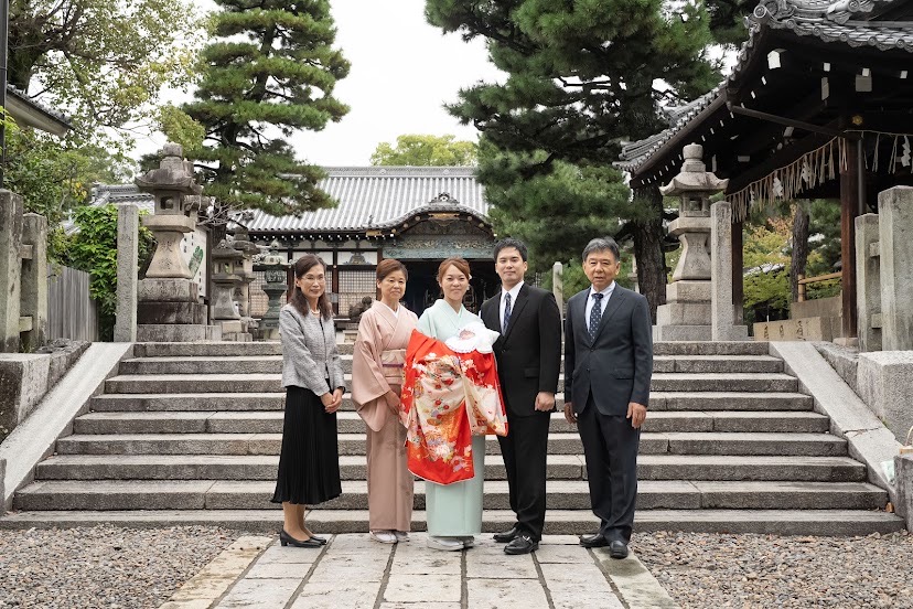 御香宮神社 お宮参り