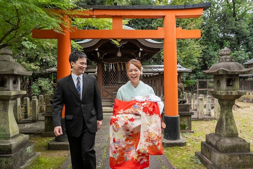 御香宮神社 お宮参り