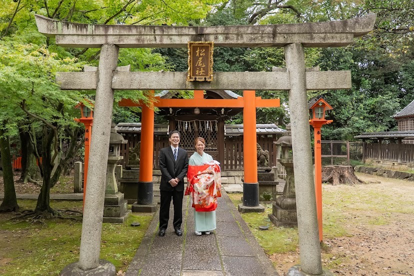 御香宮神社 お宮参り