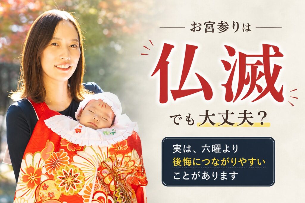 仏滅　お宮参り