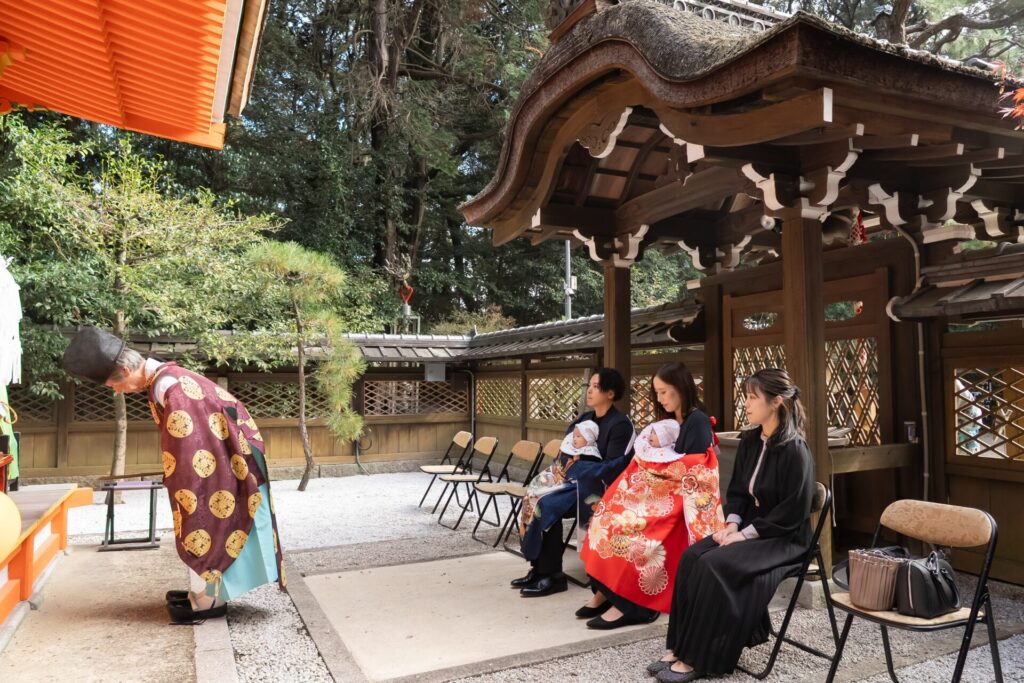 お宮参り 水度神社