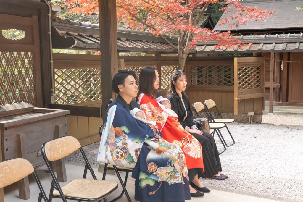 お宮参り 水度神社