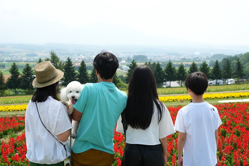 フラワーランドかみふらの 家族