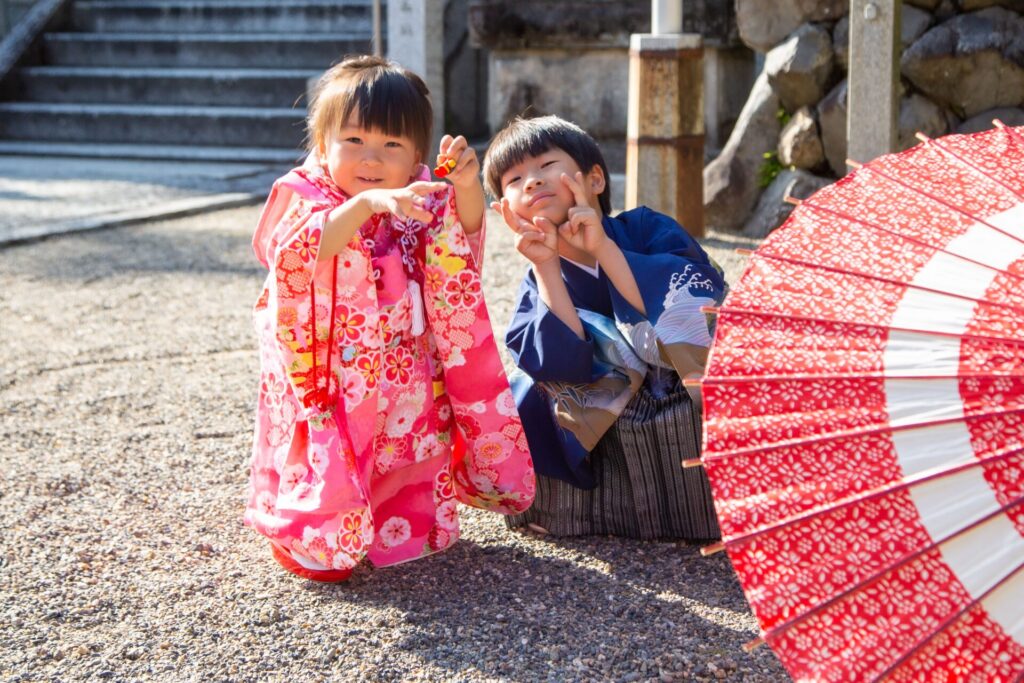 立木神社　七五三
