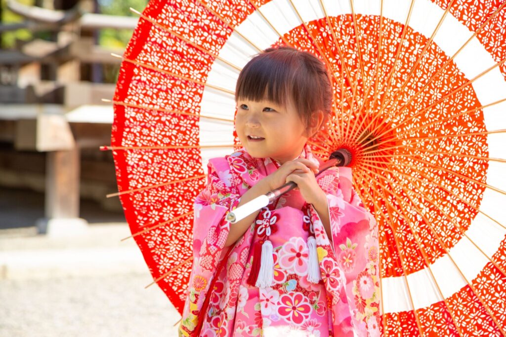 立木神社　七五三
