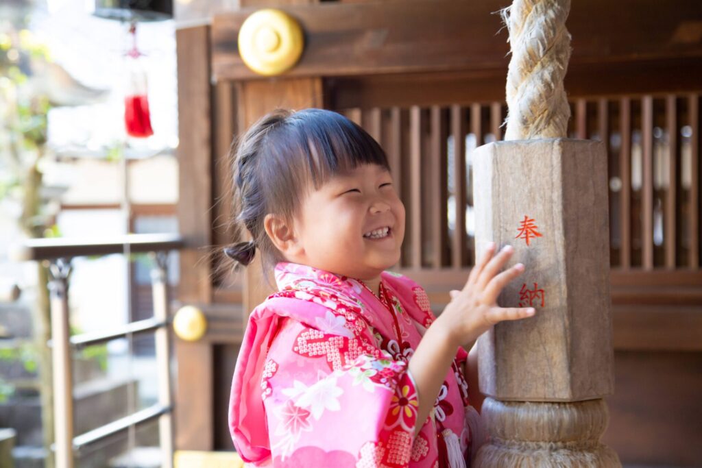 立木神社　七五三