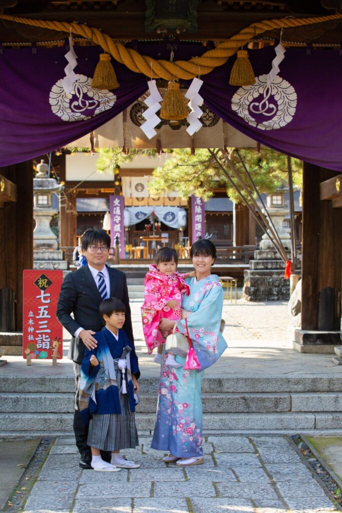 立木神社　七五三