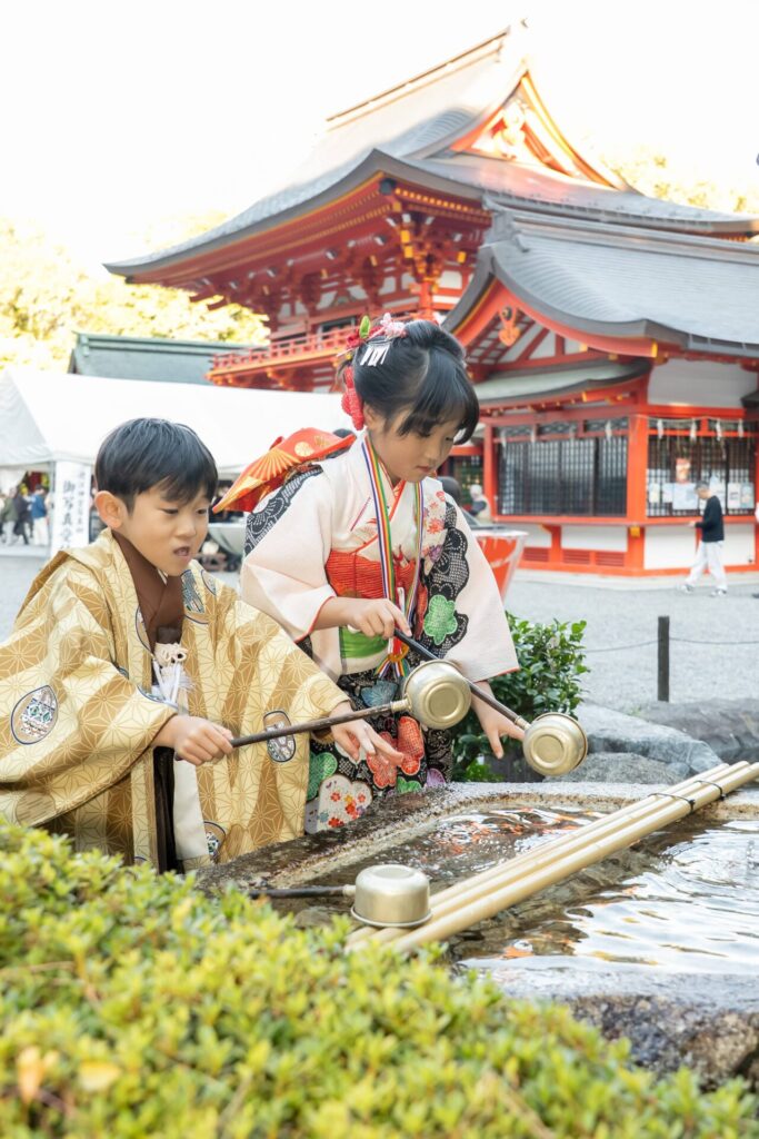 近江神宮 七五三