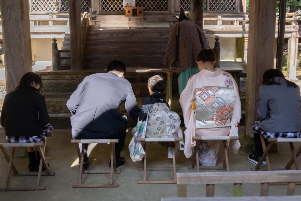 油日神社　七五三