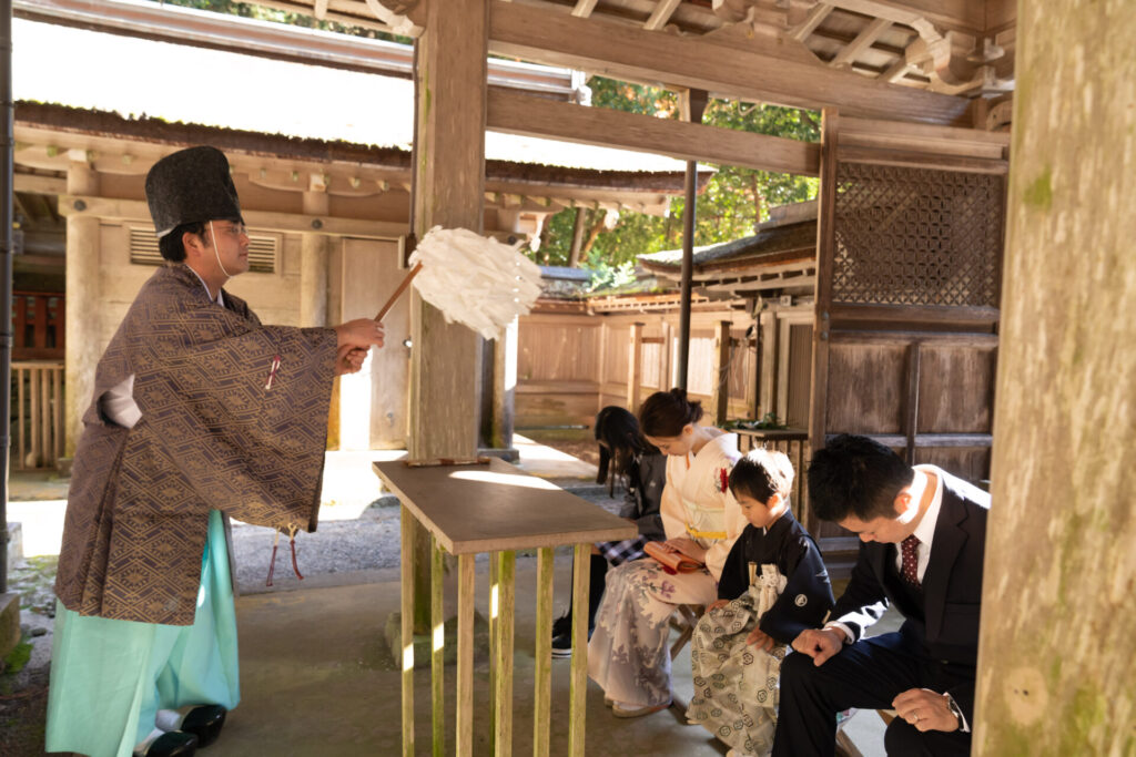油日神社　七五三