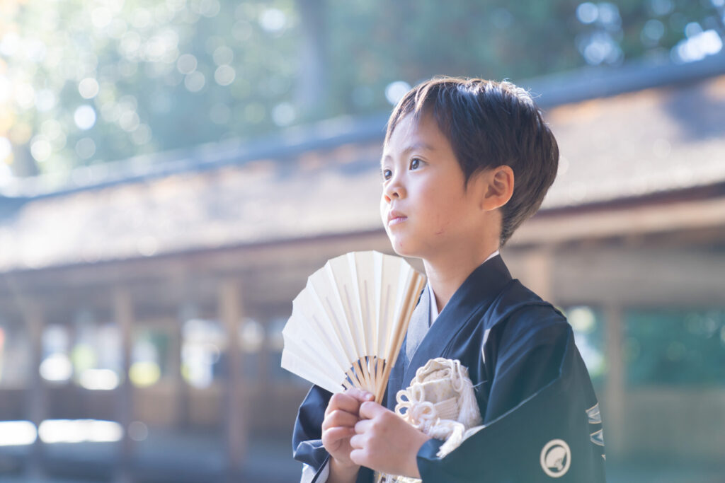 油日神社　七五三