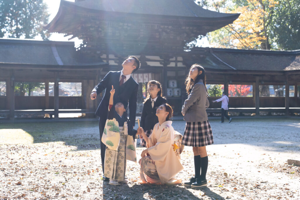 油日神社　七五三