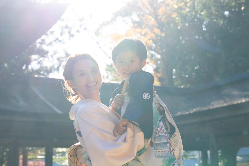 油日神社　七五三