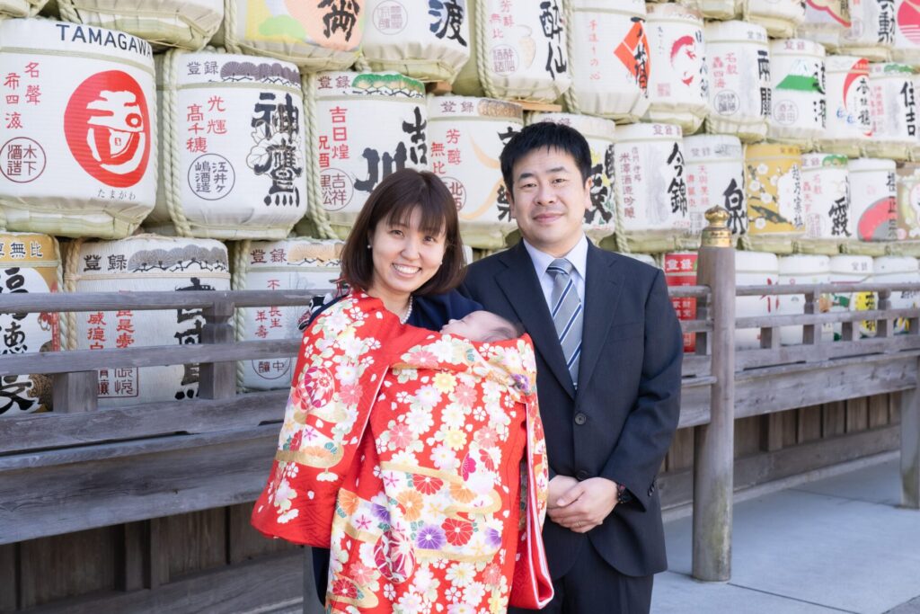 松尾大社　お宮参り