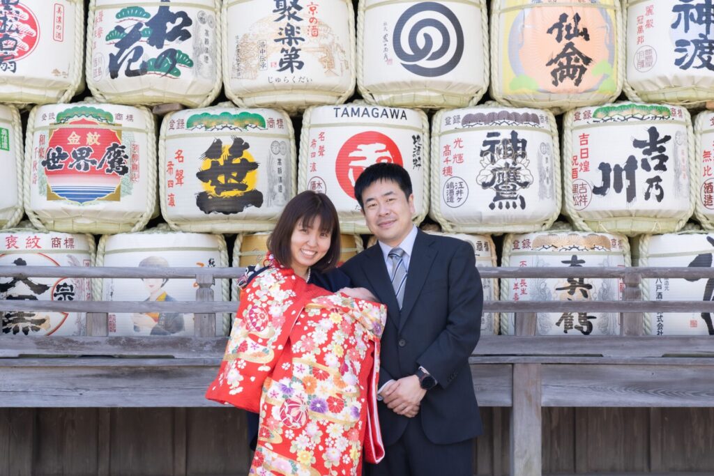 松尾大社　お宮参り