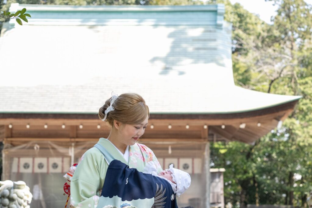 お宮参り 小椋神社