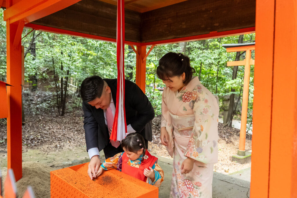 水度神社　七五三