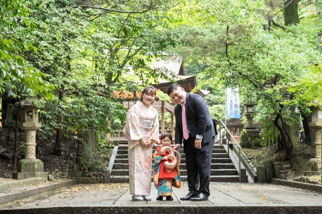 水度神社　七五三
