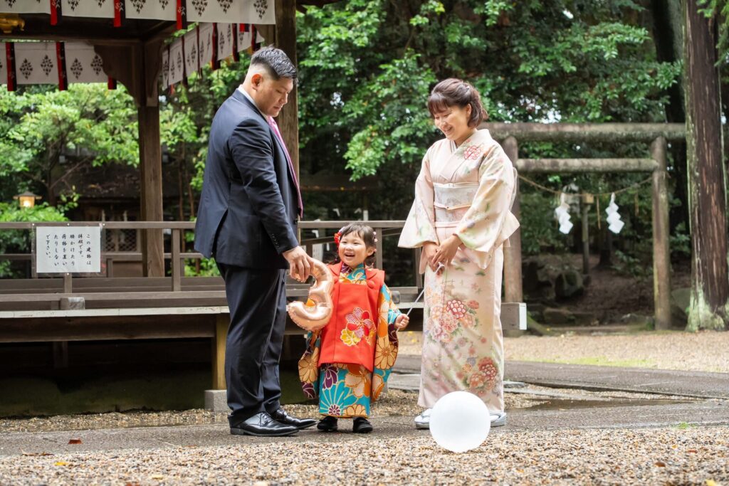 水度神社　七五三