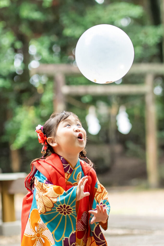 水度神社　七五三